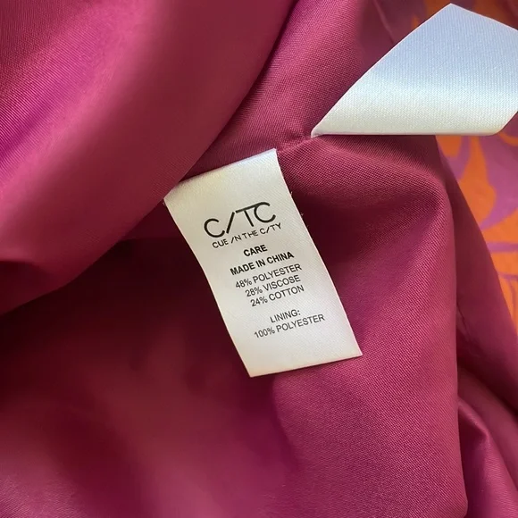 Cue size 14. Zip front fit and flare dress - Picture 4 of 4